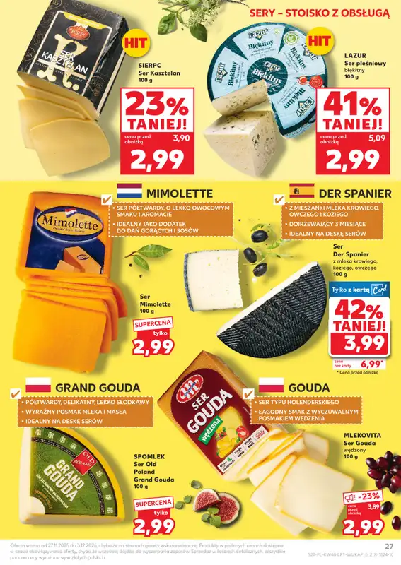 Kaufland - gazetka promocyjna Oferta Kaufland od czwartku 27.11 do środy 03.12 - strona 27