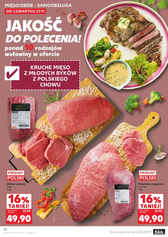 Kaufland - gazetka promocyjna Oferta Kaufland od czwartku 27.11 do środy 03.12 - strona 30