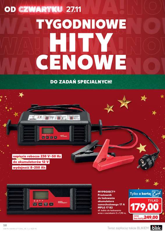 Kaufland - gazetka promocyjna Oferta Kaufland od czwartku 27.11 do środy 03.12 - strona 58