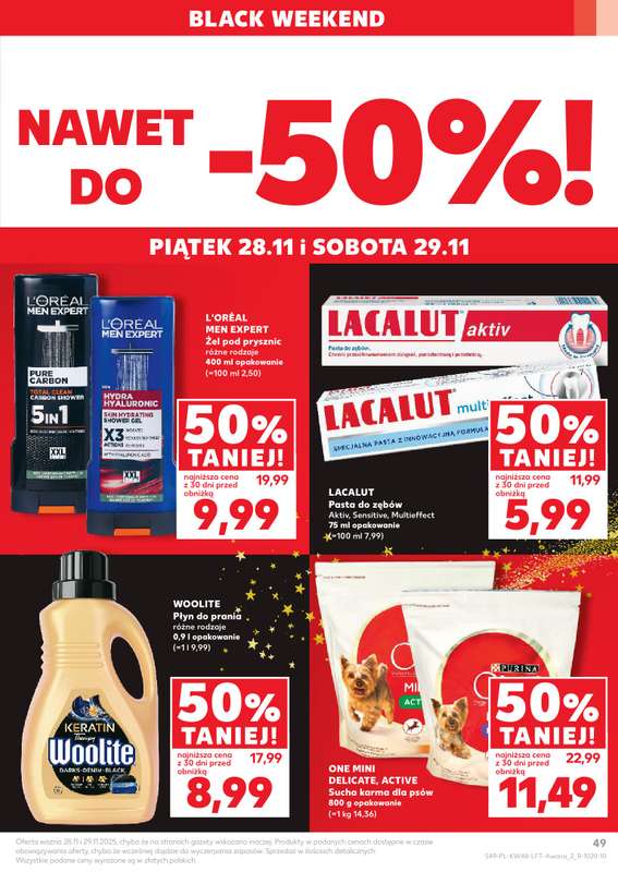 Kaufland - gazetka promocyjna Oferta Kaufland od czwartku 27.11 do środy 03.12 - strona 49