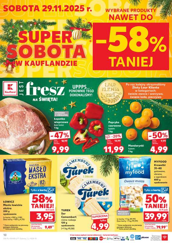 Kaufland - gazetka promocyjna Oferta Kaufland od czwartku 27.11 do środy 03.12 - strona 10