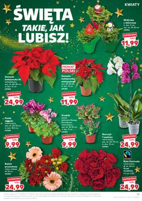 Kaufland - gazetka promocyjna Oferta Kaufland od czwartku 27.11 do środy 03.12 - strona 21