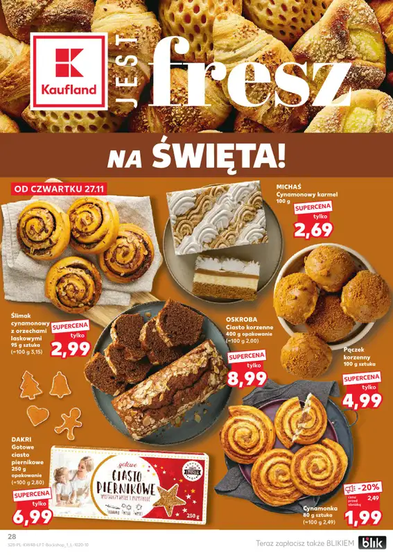 Kaufland - gazetka promocyjna Oferta Kaufland od czwartku 27.11 do środy 03.12 - strona 28