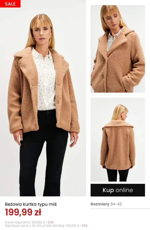 Top Secret - gazetka promocyjna Mid season Sale od czwartku 27.11 do poniedziałku 08.12 - strona 16