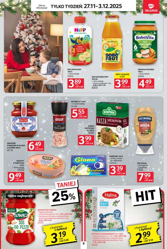 Selgros - gazetka promocyjna Jeszcze więcej super promocji! od czwartku 27.11 do środy 03.12 - strona 6