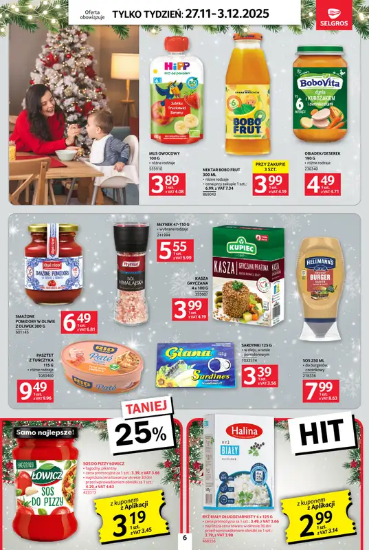 Selgros - gazetka promocyjna Jeszcze więcej super promocji! od czwartku 27.11 do środy 03.12 - strona 6
