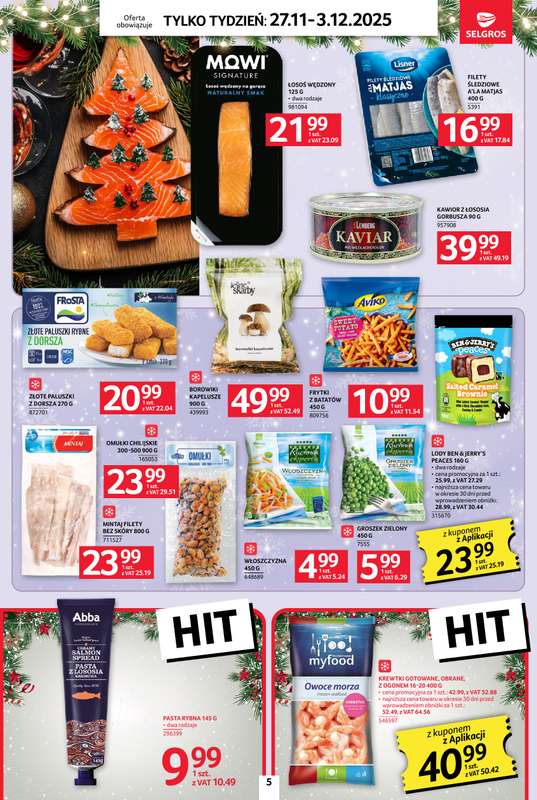 Selgros - gazetka promocyjna Jeszcze więcej super promocji! od czwartku 27.11 do środy 03.12 - strona 5