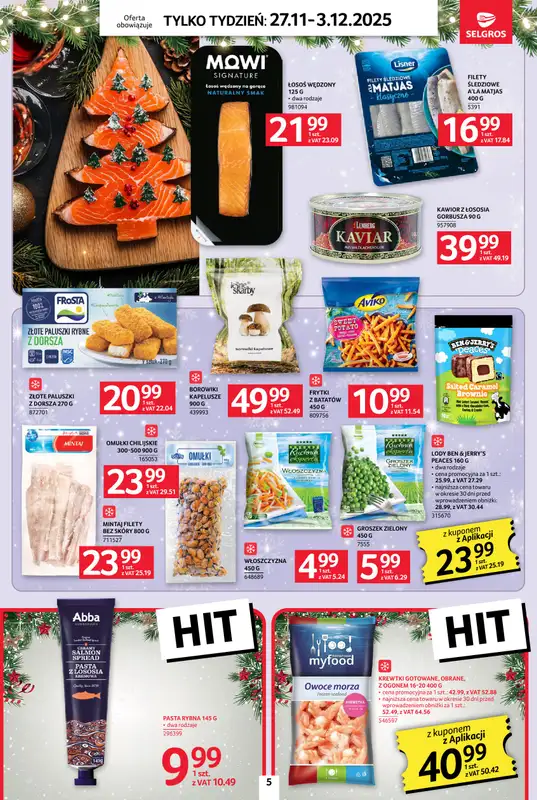 Selgros - gazetka promocyjna Jeszcze więcej super promocji! od czwartku 27.11 do środy 03.12 - strona 5