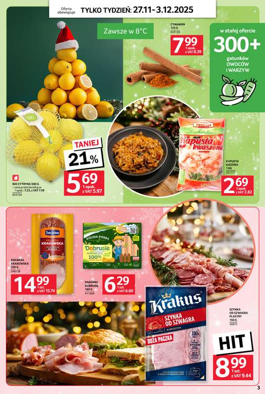 Selgros - gazetka promocyjna Jeszcze więcej super promocji! od czwartku 27.11 do środy 03.12 - strona 3