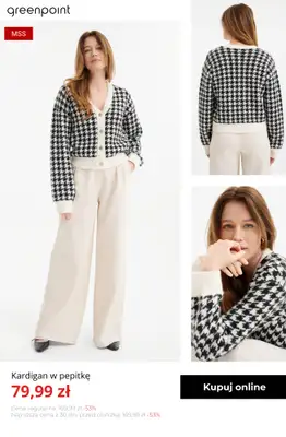 Greenpoint - gazetka promocyjna Stylowe swetry z wyprzedaży — złap okazję! od czwartku 27.11  - strona 12