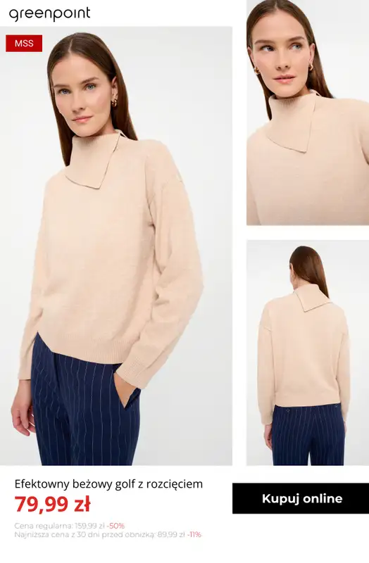 Greenpoint - gazetka promocyjna Stylowe swetry z wyprzedaży — złap okazję! od czwartku 27.11  - strona 2