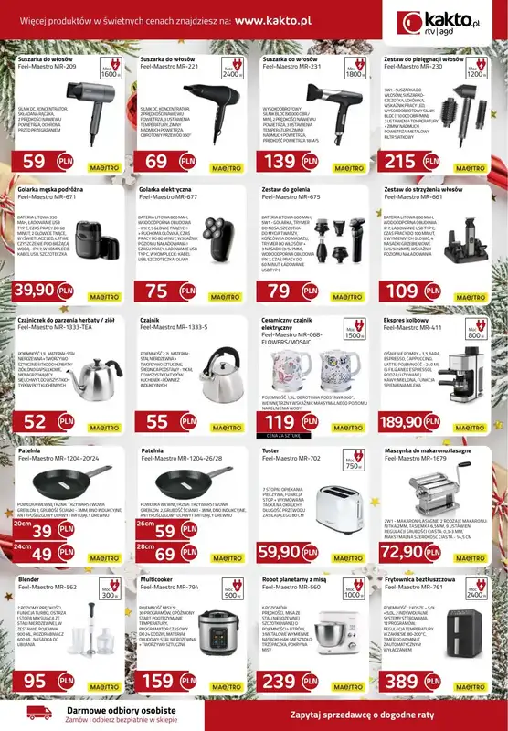 kakto.pl - gazetka promocyjna Gazetka od piątku 28.11 do środy 31.12 - strona 13