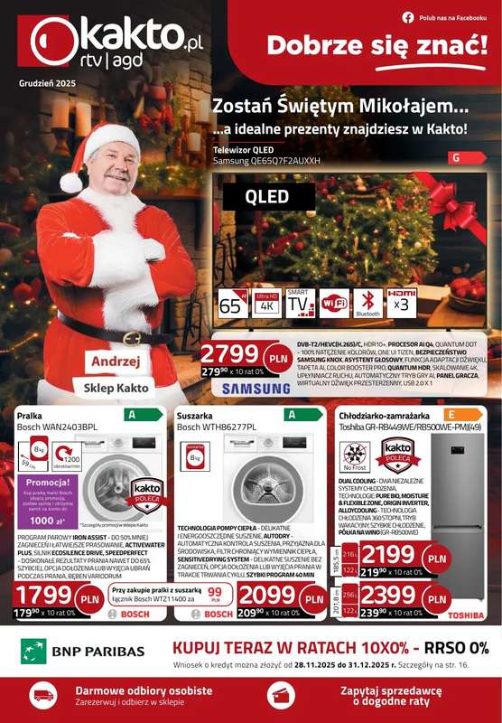 kakto.pl - gazetka promocyjna Gazetka od piątku 28.11 do środy 31.12