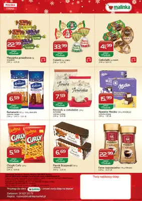 MALINKA - gazetka promocyjna Gazetka od czwartku 27.11 do środy 10.12 - strona 2