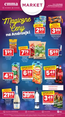 emma MARKET - gazetka promocyjna Plakat promocyjny od piątku 28.11 do soboty 29.11
