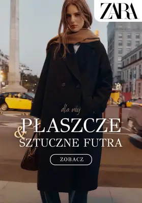Zara - gazetka promocyjna Płaszcze & sztuczne futra damskie od czwartku 27.11 
