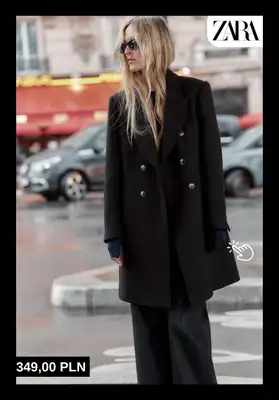Zara - gazetka promocyjna Płaszcze & sztuczne futra damskie od czwartku 27.11  - strona 2