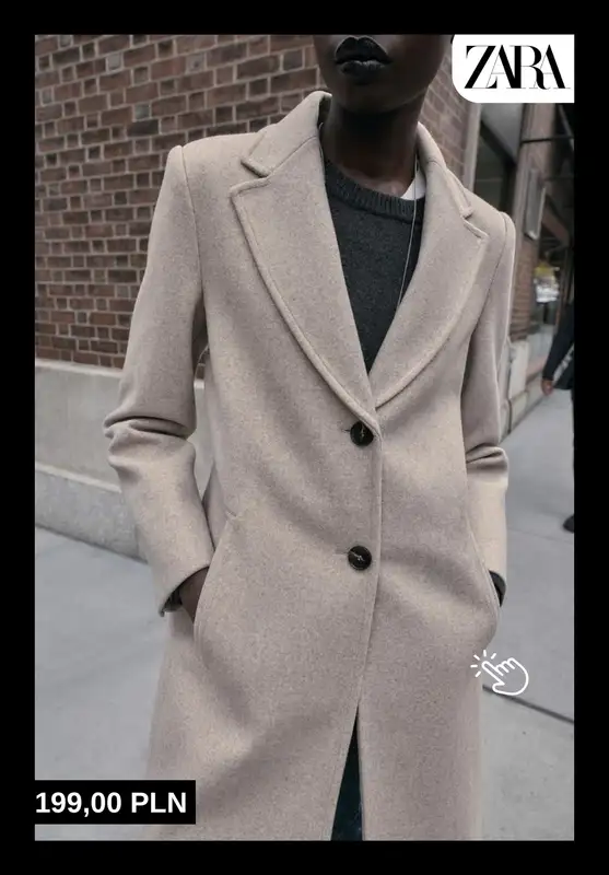 Zara - gazetka promocyjna Płaszcze & sztuczne futra damskie od czwartku 27.11  - strona 9