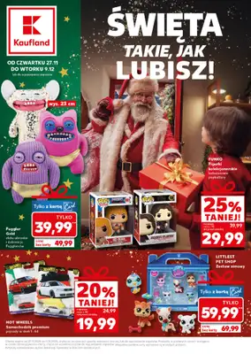 Kaufland - gazetka promocyjna Oferta Kaufland - Zabawki od czwartku 27.11 do wtorku 09.12