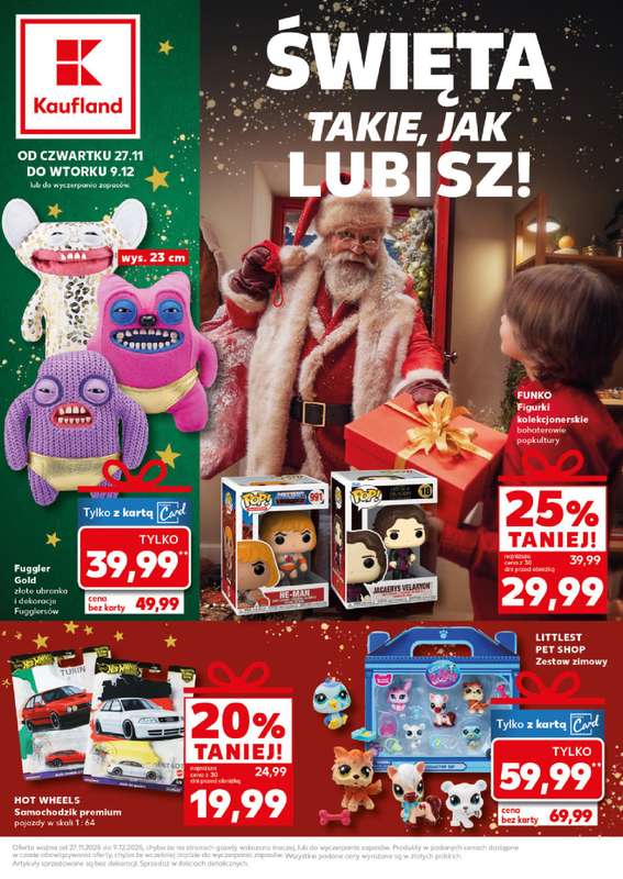 Kaufland - gazetka promocyjna Oferta Kaufland - Zabawki od czwartku 27.11 do wtorku 09.12