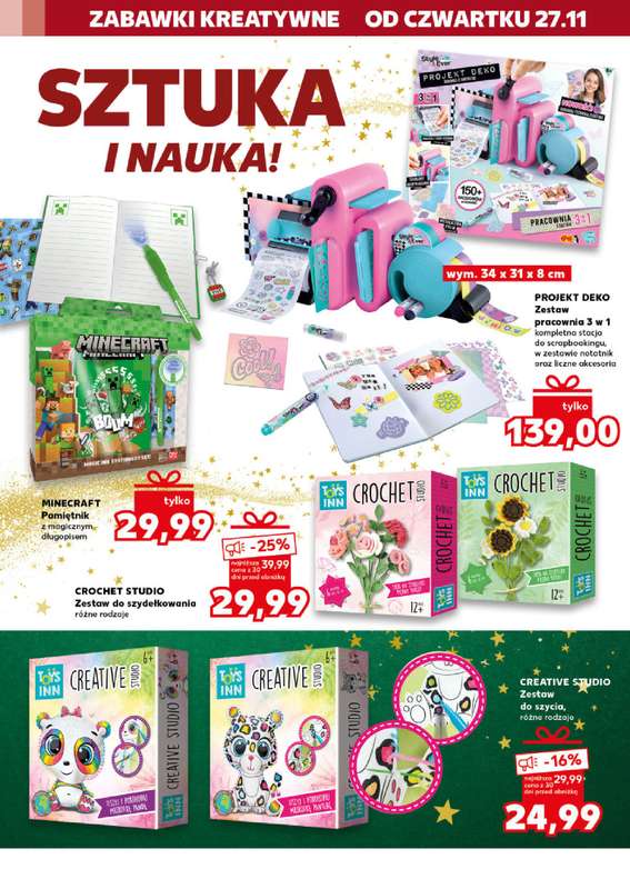 Kaufland - gazetka promocyjna Oferta Kaufland - Zabawki od czwartku 27.11 do wtorku 09.12 - strona 38