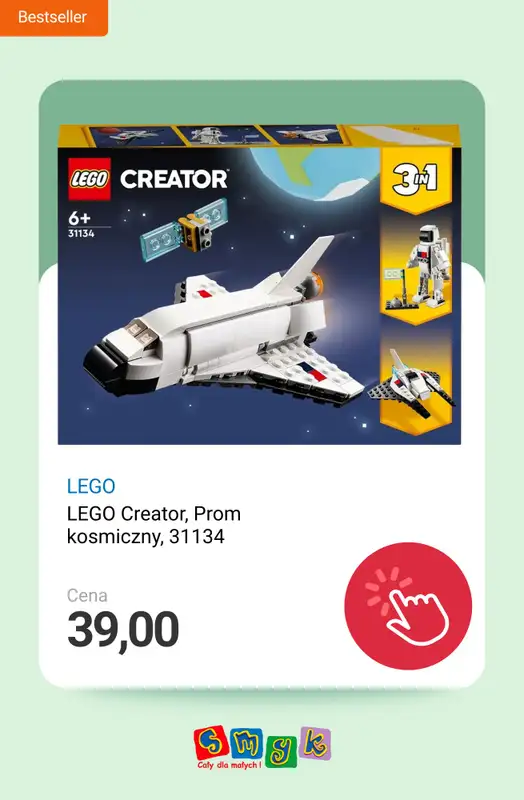 Smyk - gazetka promocyjna LEGO - Bestsellery w supercenach! od czwartku 27.11 do środy 03.12 - strona 12