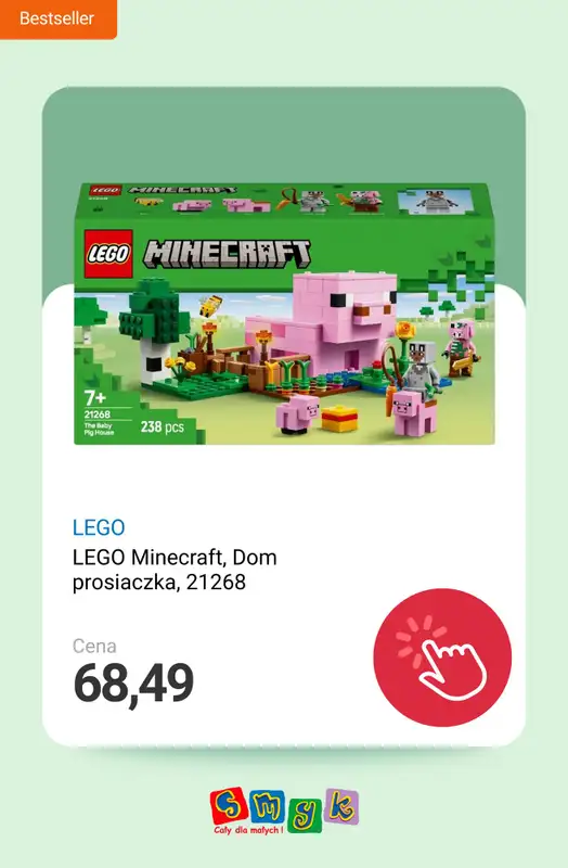 Smyk - gazetka promocyjna LEGO - Bestsellery w supercenach! od czwartku 27.11 do środy 03.12 - strona 14
