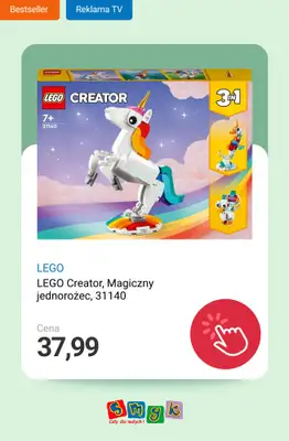 Smyk - gazetka promocyjna LEGO - Bestsellery w supercenach! od czwartku 27.11 do środy 03.12 - strona 2