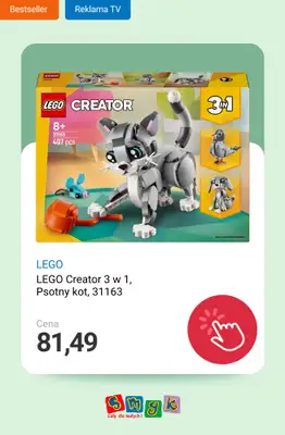 Smyk - gazetka promocyjna LEGO - Bestsellery w supercenach! od czwartku 27.11 do środy 03.12 - strona 9