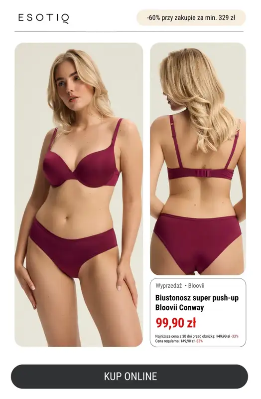 Esotiq - gazetka promocyjna -60% przy zakupach za min. 329 zł od czwartku 27.11 do wtorku 02.12 - strona 6