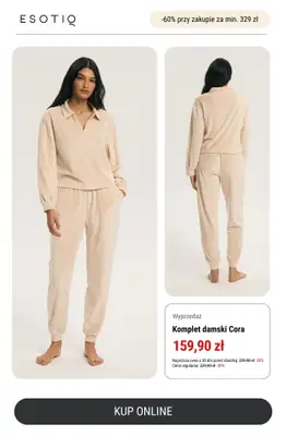 Esotiq - gazetka promocyjna -60% przy zakupach za min. 329 zł od czwartku 27.11 do wtorku 02.12 - strona 8
