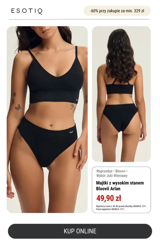 Esotiq - gazetka promocyjna -60% przy zakupach za min. 329 zł od czwartku 27.11 do wtorku 02.12 - strona 10