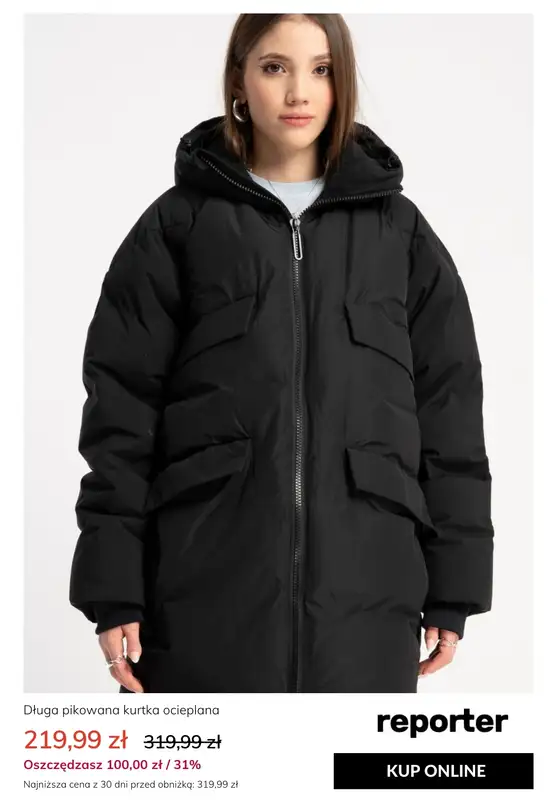 BLACK FRIDAY - gazetka promocyjna Reporter | Kurtki do 100 zł taniej BLACK WEEKS od czwartku 27.11 do czwartku 27.11 - strona 3