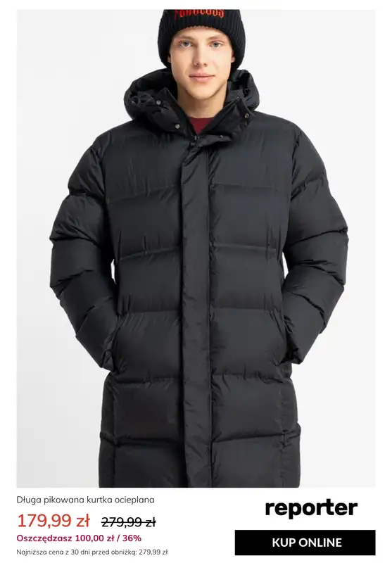 BLACK FRIDAY - gazetka promocyjna Reporter | Kurtki do 100 zł taniej BLACK WEEKS od czwartku 27.11 do czwartku 27.11 - strona 2