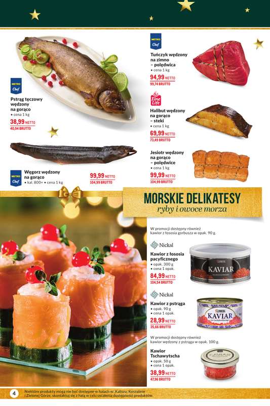 Makro - gazetka promocyjna Katalog delikatesy od czwartku 27.11 do środy 24.12 - strona 4