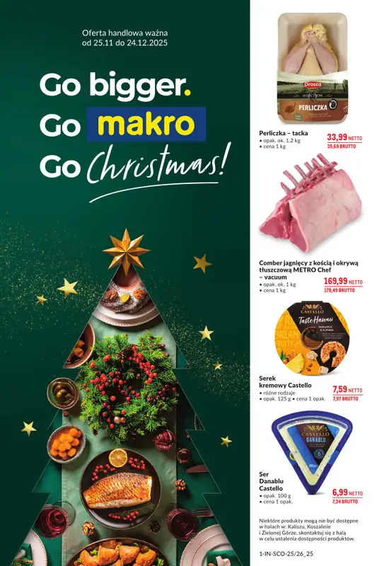 Makro - gazetka promocyjna Katalog delikatesy od czwartku 27.11 do środy 24.12