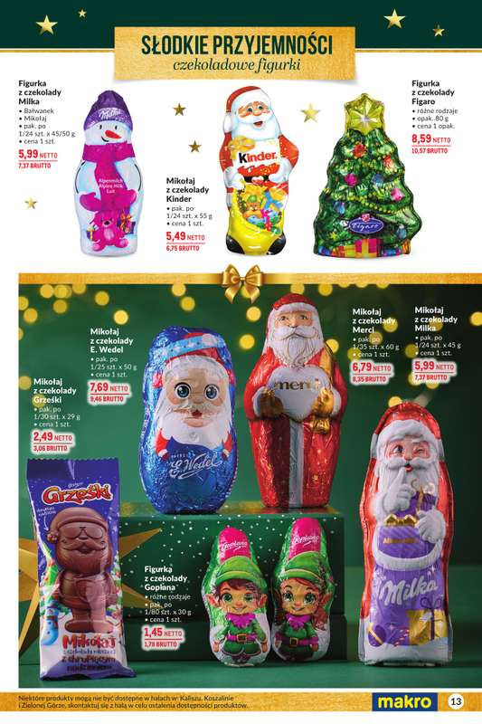 Makro - gazetka promocyjna Katalog delikatesy od czwartku 27.11 do środy 24.12 - strona 13