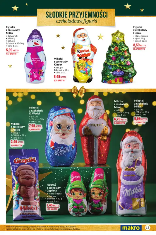 Makro - gazetka promocyjna Katalog delikatesy od czwartku 27.11 do środy 24.12 - strona 13