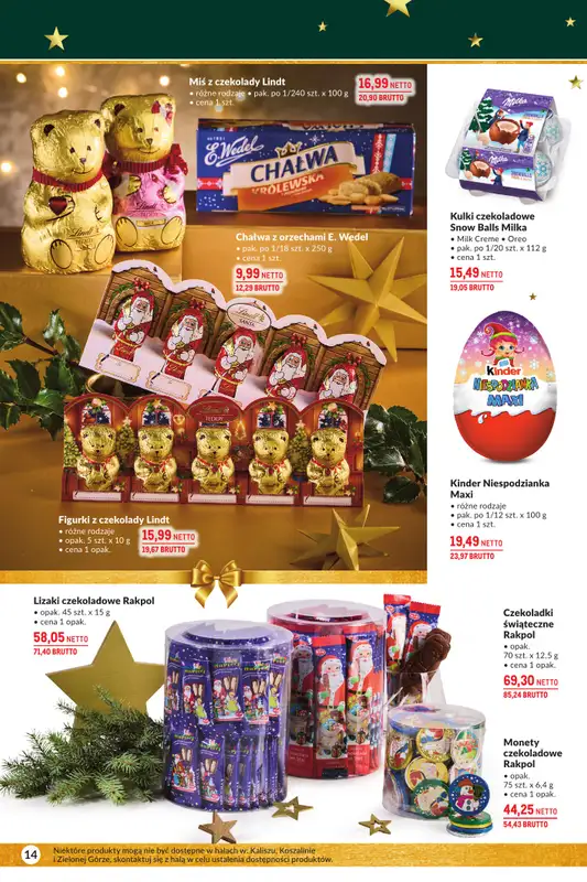Makro - gazetka promocyjna Katalog delikatesy od czwartku 27.11 do środy 24.12 - strona 14