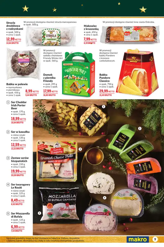 Makro - gazetka promocyjna Katalog delikatesy od czwartku 27.11 do środy 24.12 - strona 9