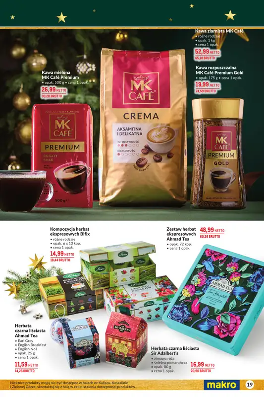 Makro - gazetka promocyjna Katalog delikatesy od czwartku 27.11 do środy 24.12 - strona 19