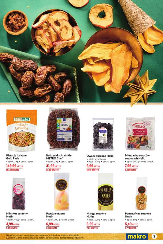 Makro - gazetka promocyjna Katalog delikatesy od czwartku 27.11 do środy 24.12 - strona 3