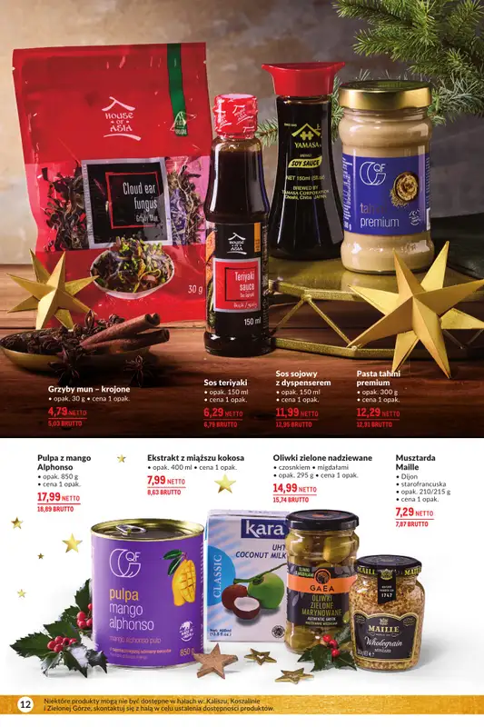 Makro - gazetka promocyjna Katalog delikatesy od czwartku 27.11 do środy 24.12 - strona 12
