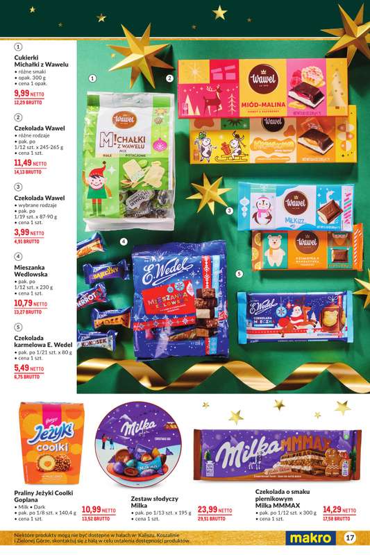 Makro - gazetka promocyjna Katalog delikatesy od czwartku 27.11 do środy 24.12 - strona 17
