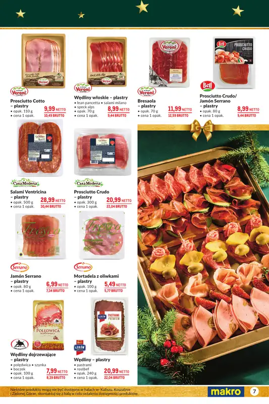 Makro - gazetka promocyjna Katalog delikatesy od czwartku 27.11 do środy 24.12 - strona 7