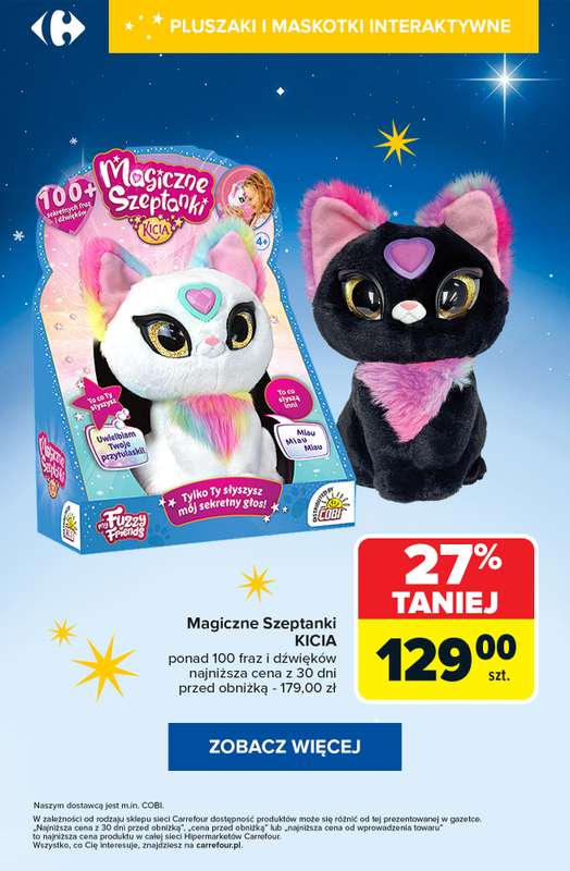 Carrefour - gazetka promocyjna SUPER promocje na zabawki dla dziewczynek od piątku 28.11 do czwartku 04.12 - strona 4