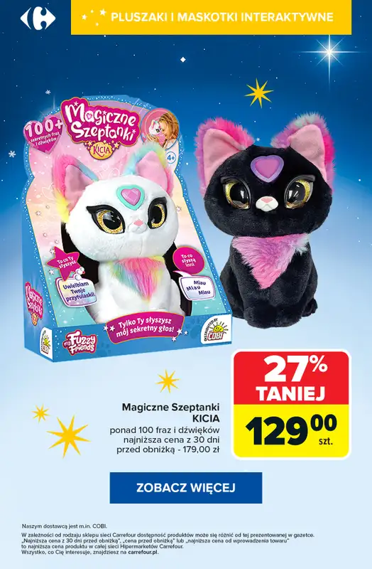 Carrefour - gazetka promocyjna SUPER promocje na zabawki dla dziewczynek od piątku 28.11 do czwartku 04.12 - strona 4