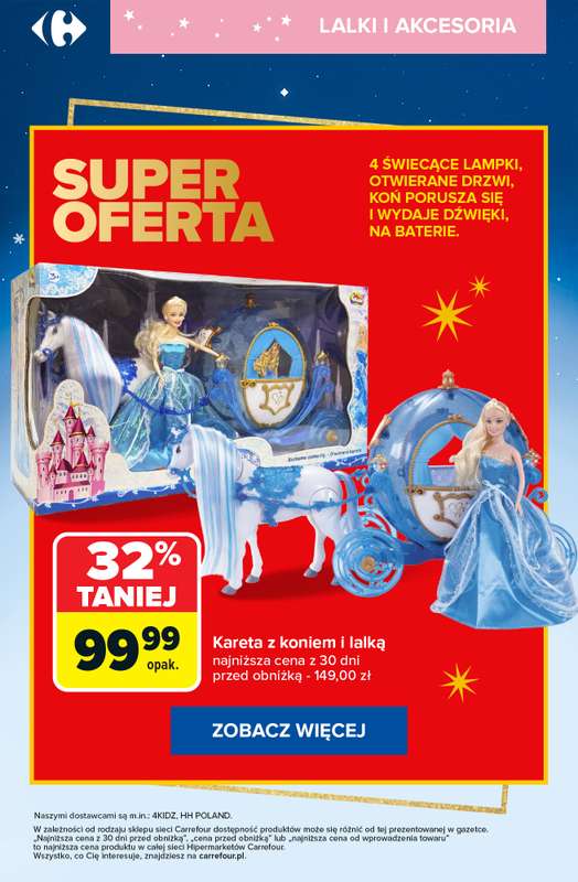 Carrefour - gazetka promocyjna SUPER promocje na zabawki dla dziewczynek od piątku 28.11 do czwartku 04.12 - strona 2
