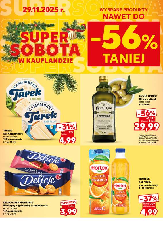 Kaufland - gazetka promocyjna Oferta Kaufland - SUPER SOBOTA od soboty 29.11 do soboty 29.11 - strona 2