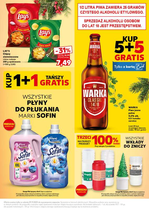 Kaufland - gazetka promocyjna Oferta Kaufland - SUPER SOBOTA od soboty 29.11 do soboty 29.11 - strona 3
